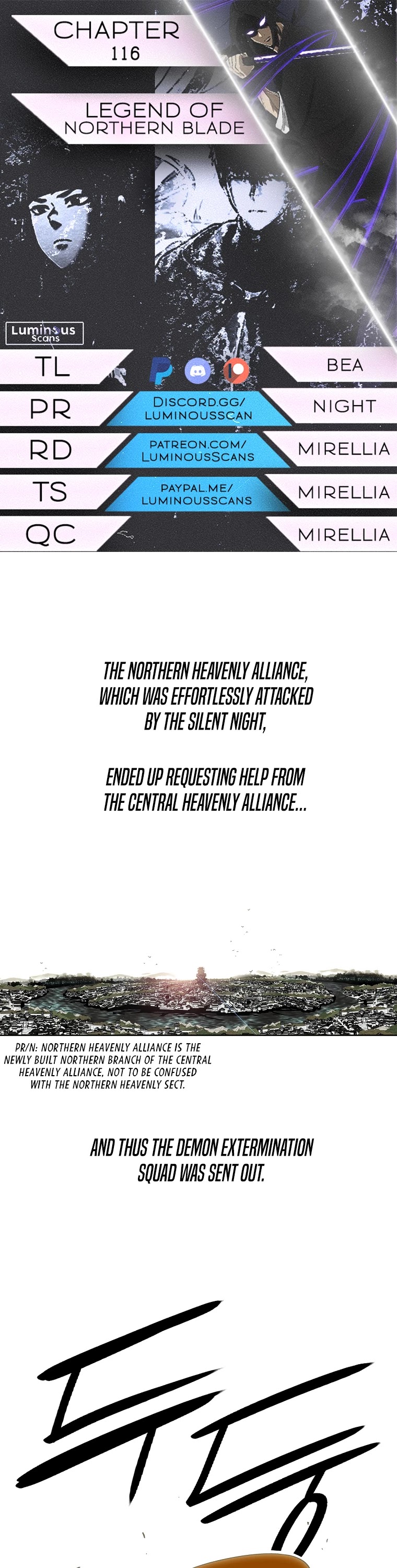 Read Legend Of The Northern Blade EN Manga Online