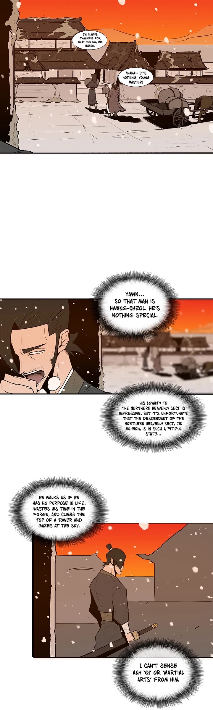 Read Legend Of The Northern Blade EN Manga Online