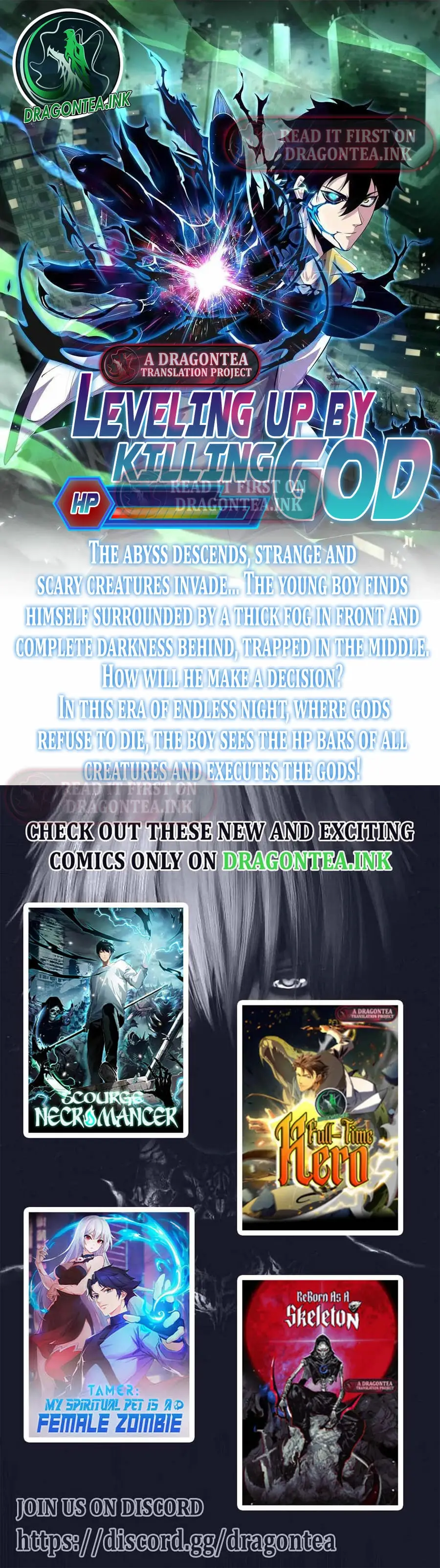 Read Leveling Up By Killing Gods EN Manga Online