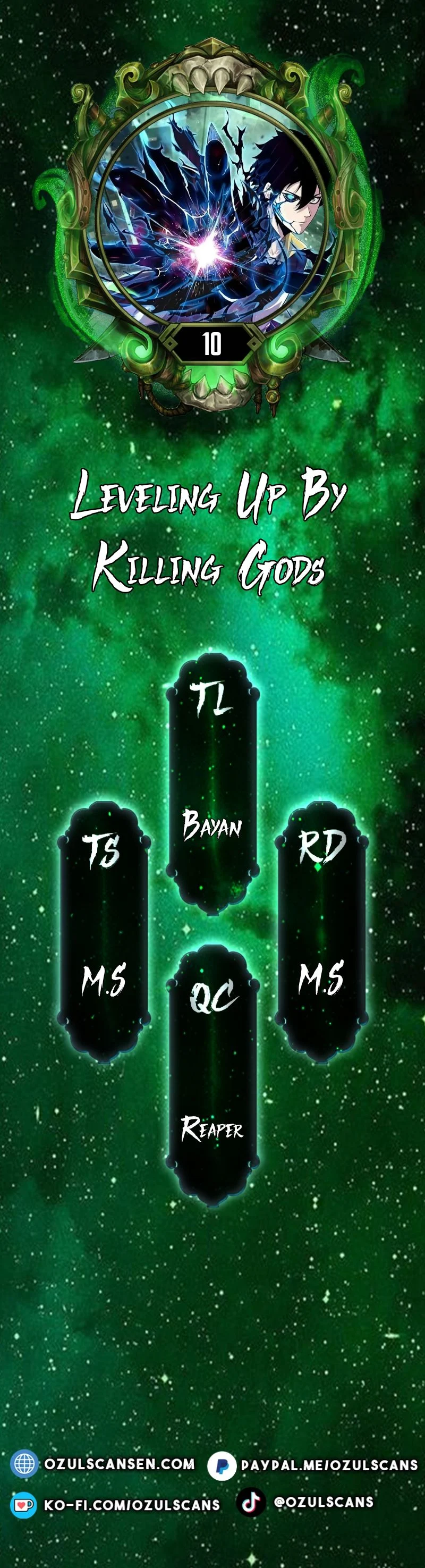 Read Leveling Up By Killing Gods EN Manga Online
