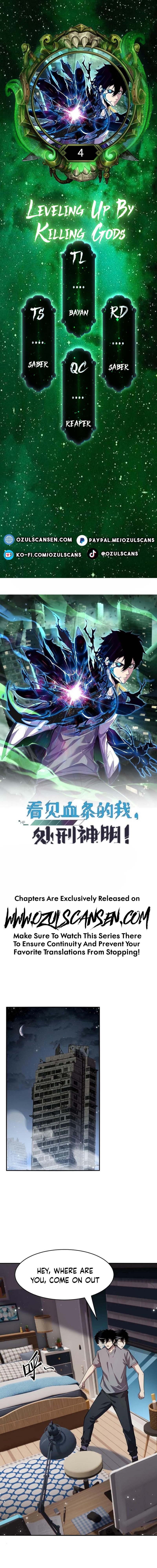 Read Leveling Up By Killing Gods EN Manga Online