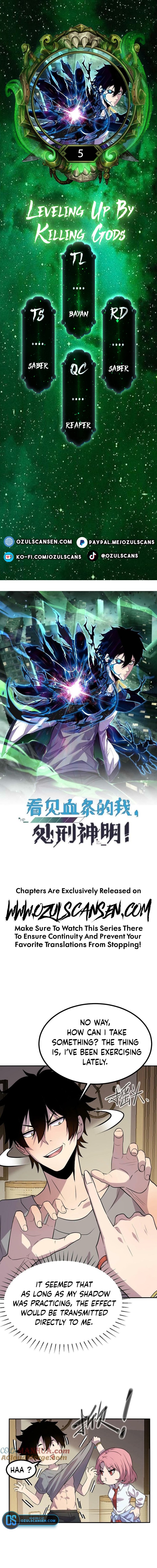 Read Leveling Up By Killing Gods EN Manga Online
