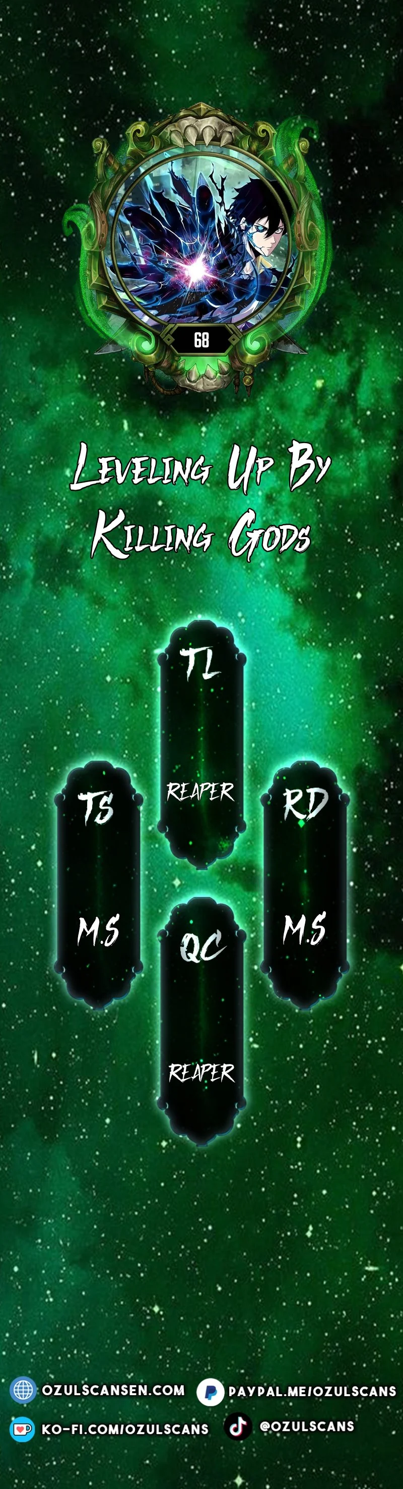 Read Leveling Up By Killing Gods EN Manga Online