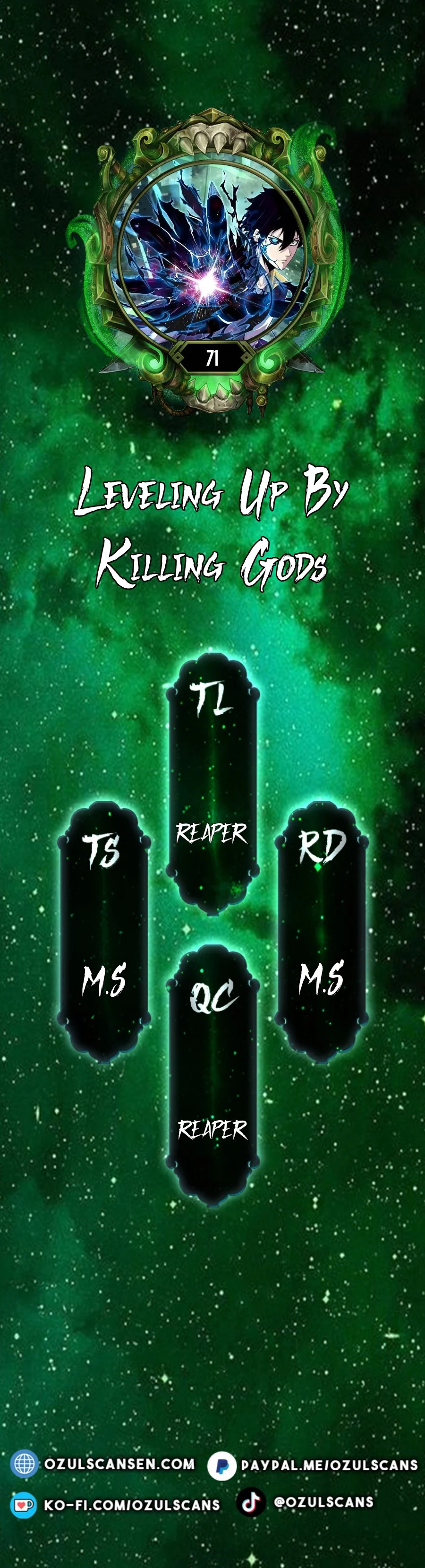 Read Leveling Up By Killing Gods EN Manga Online