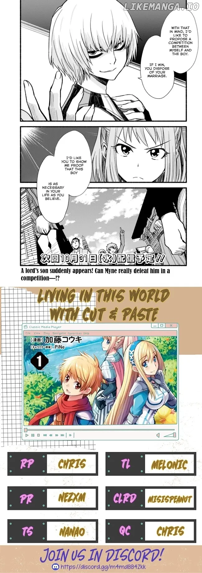 Read Living In This World With Cut Paste EN Manga Online