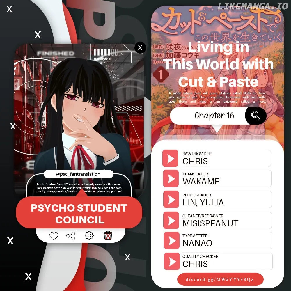 Read Living In This World With Cut Paste EN Manga Online