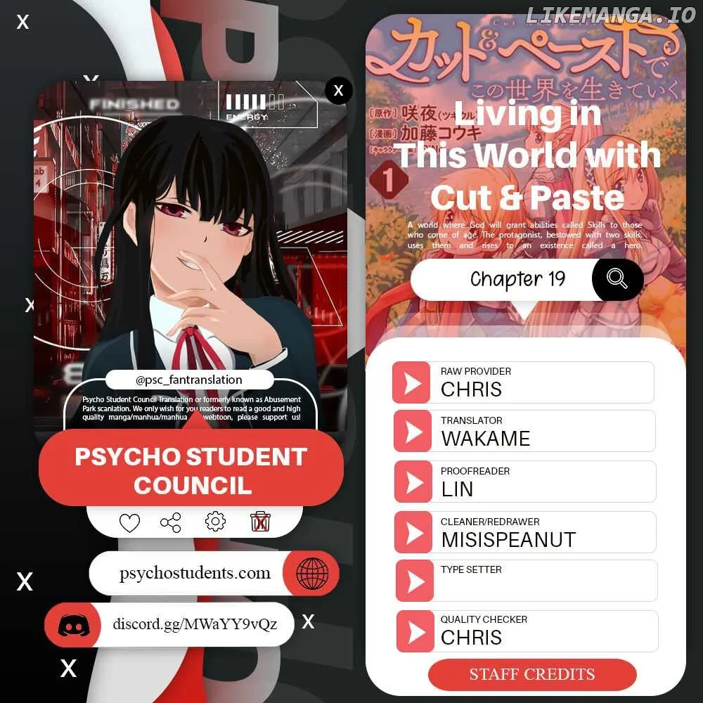 Read Living In This World With Cut Paste EN Manga Online