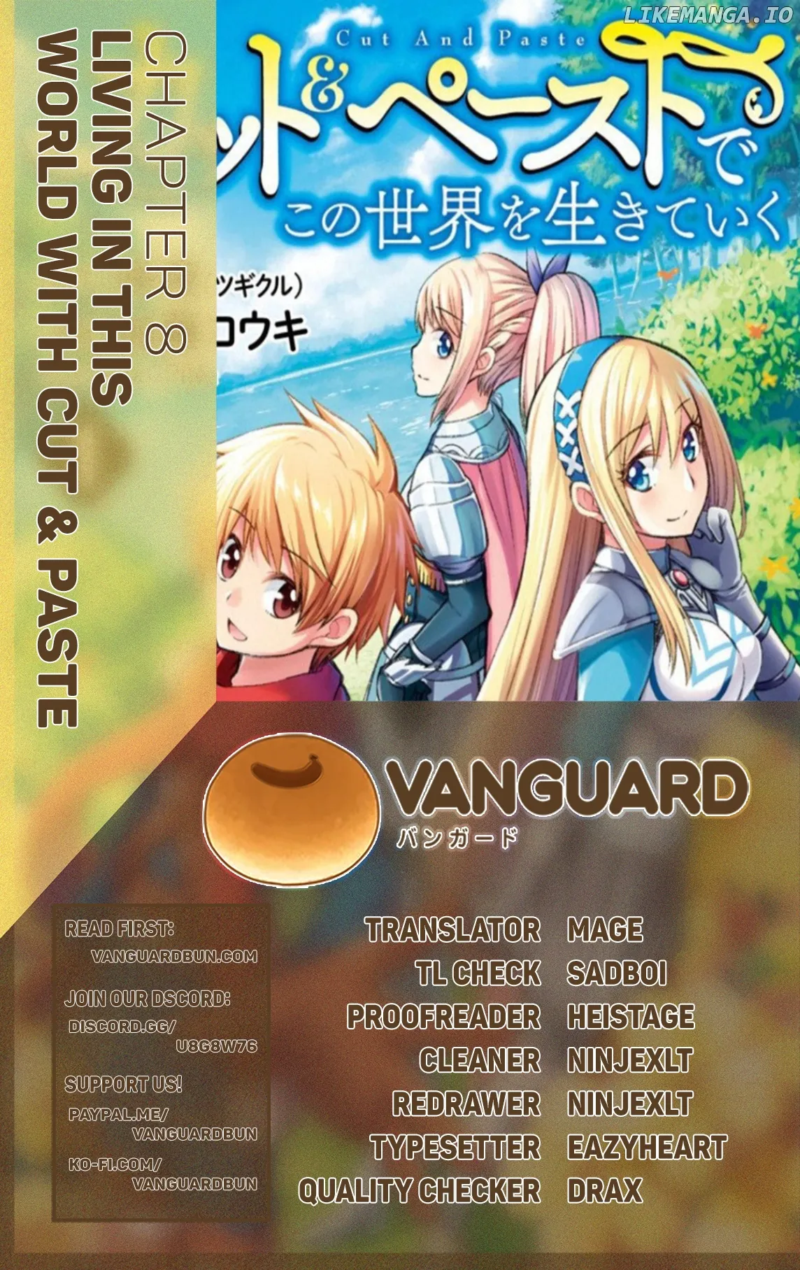 Read Living In This World With Cut Paste EN Manga Online