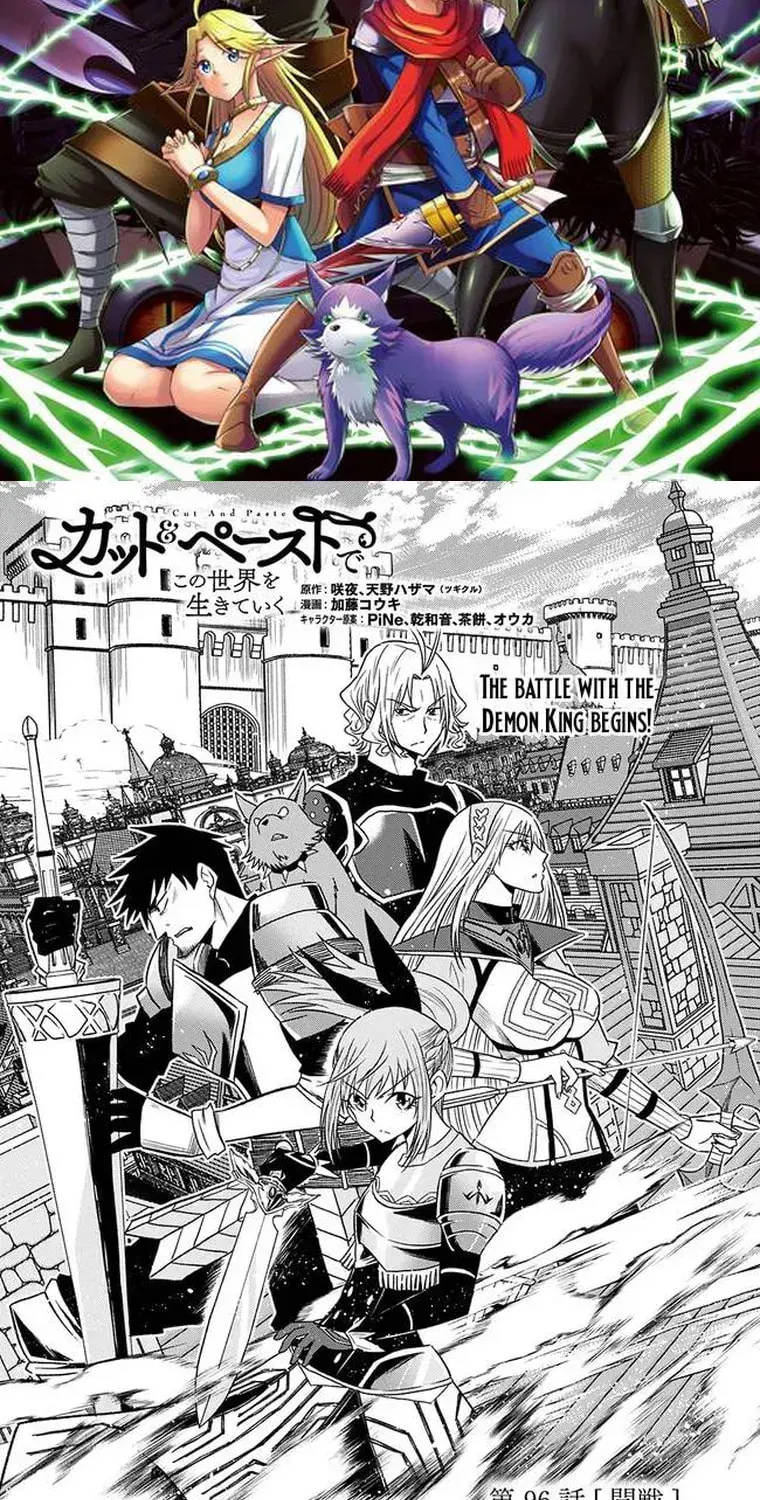 Read Living In This World With Cut Paste EN Manga Online