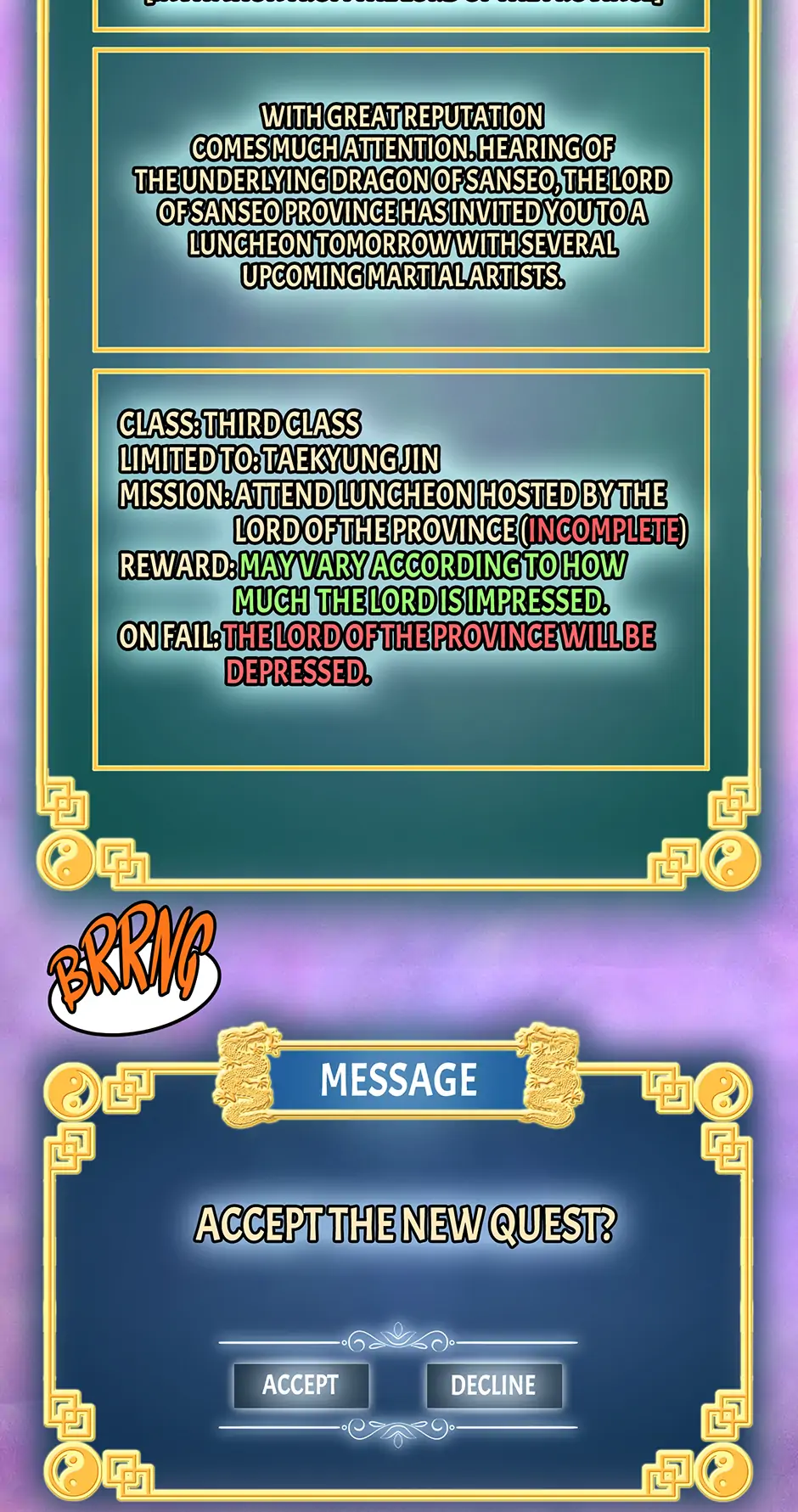 Read Log-in Murim EN Manga Online