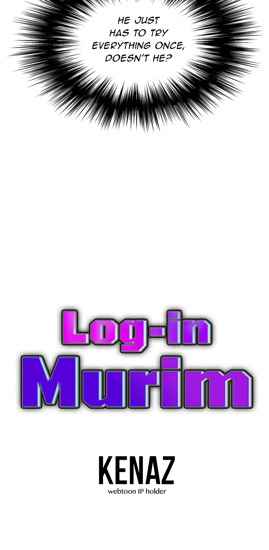 Read Log-in Murim EN Manga Online