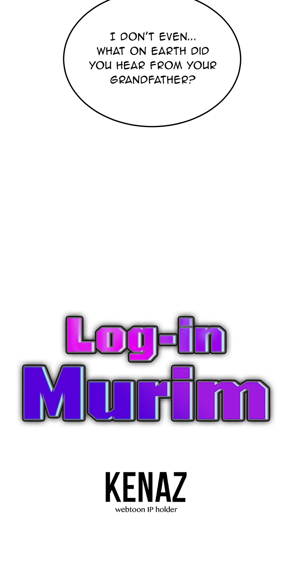 Read Log-in Murim EN Manga Online