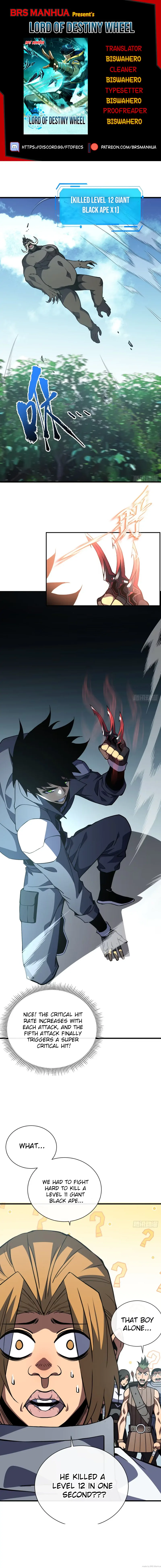 Read Lord of Destiny Wheel EN Manga Online