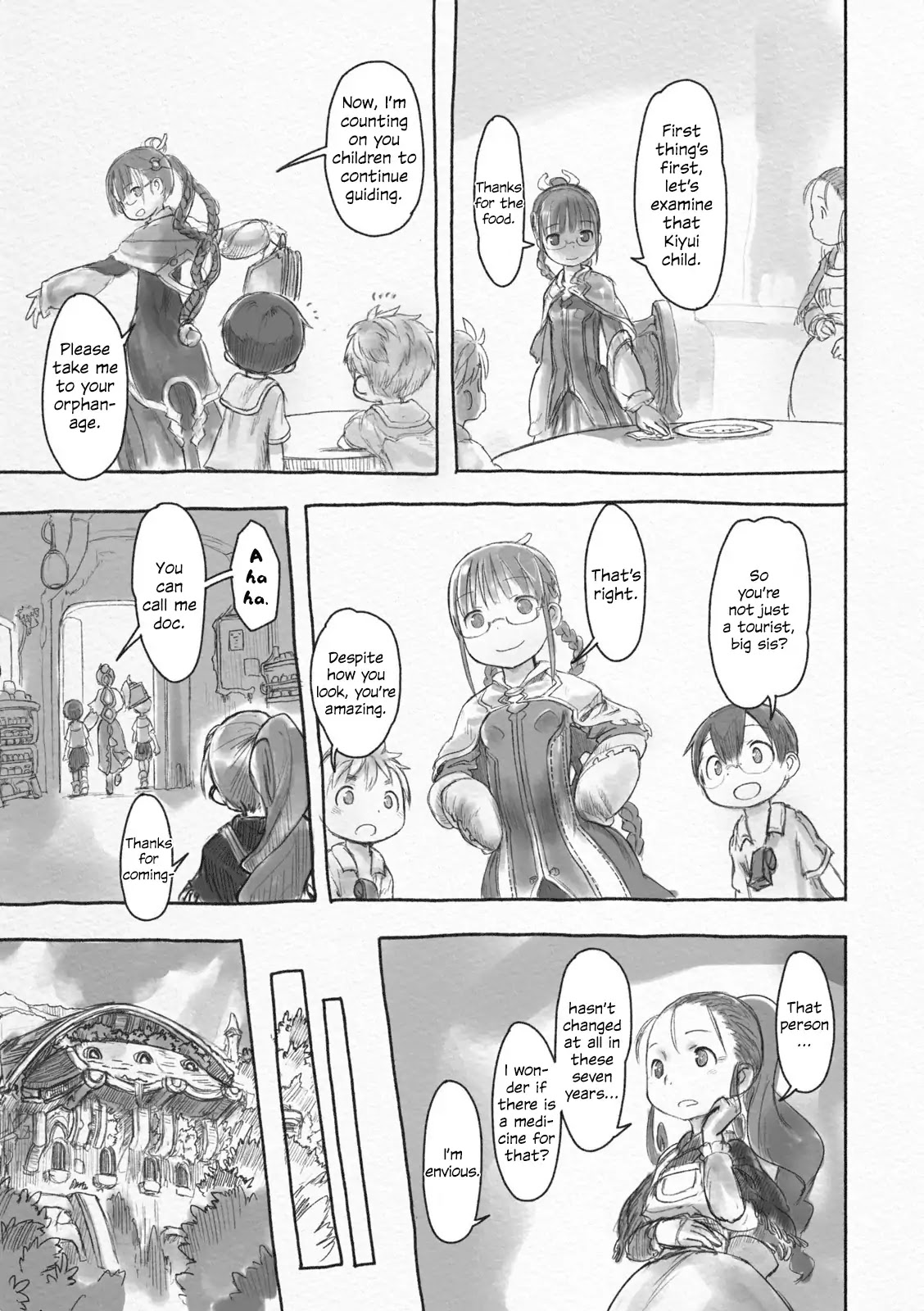 Read Made in Abyss EN Manga Online