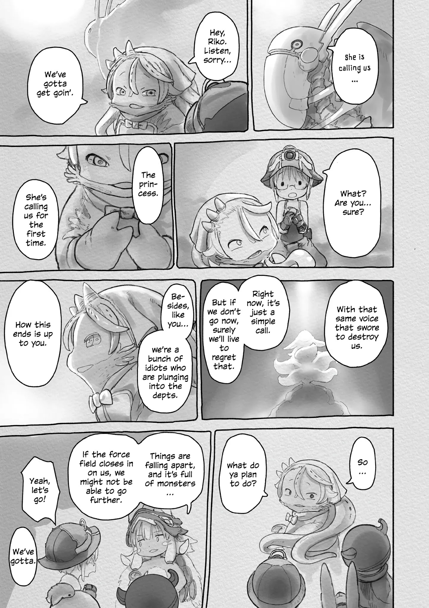 Read Made in Abyss EN Manga Online
