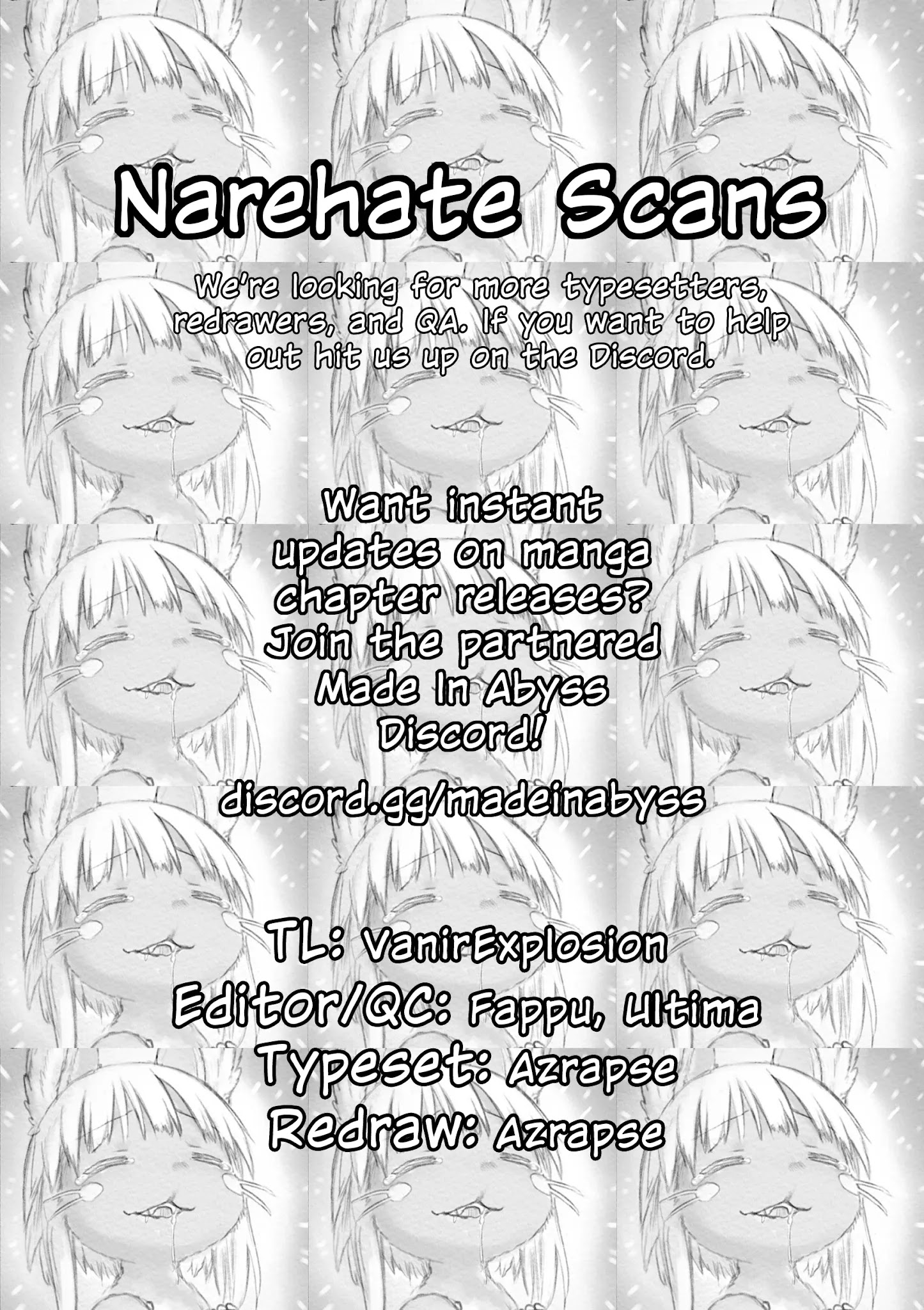 Read Made in Abyss EN Manga Online