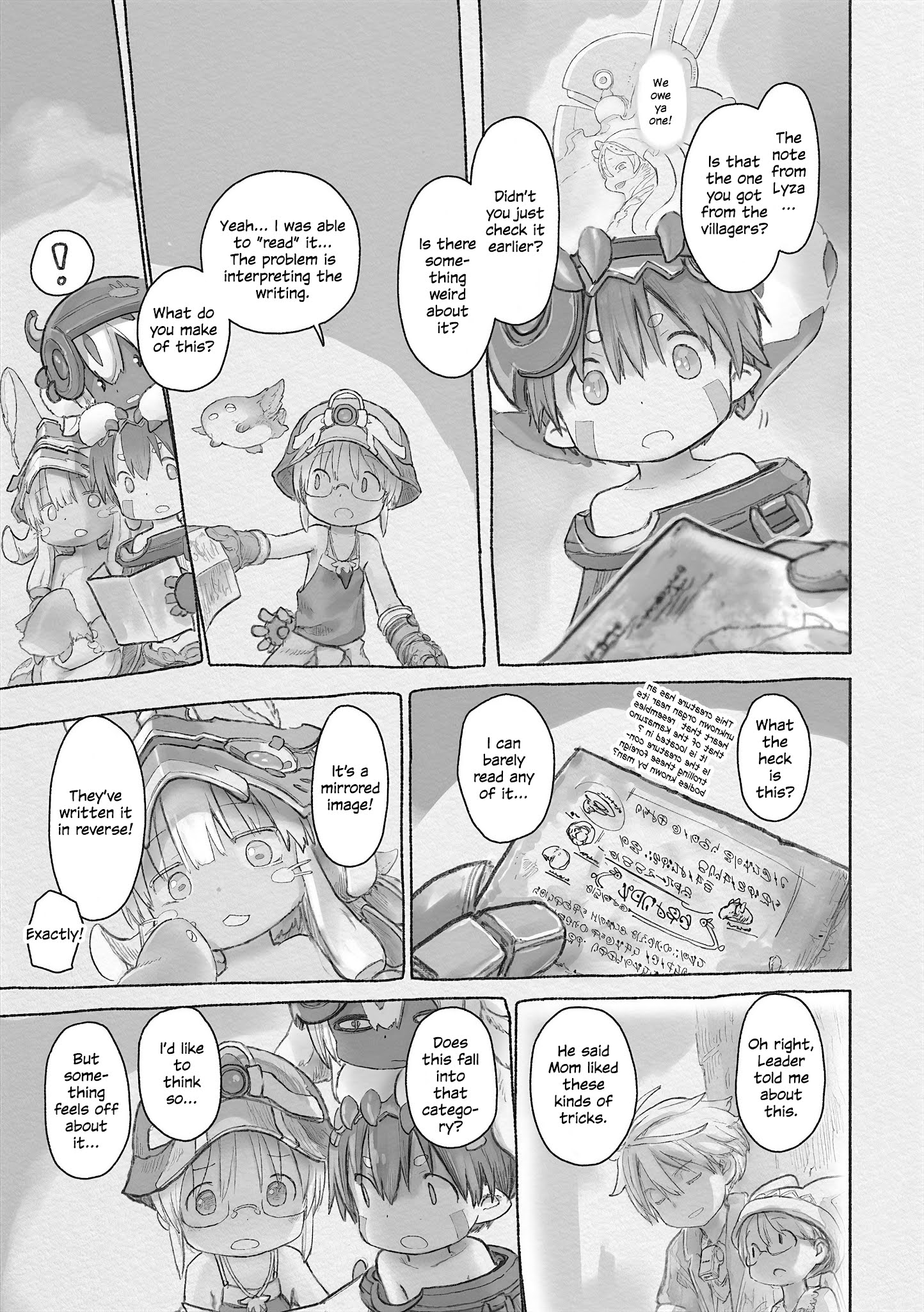 Read Made in Abyss EN Manga Online