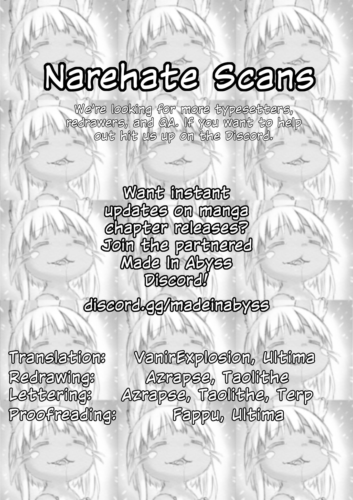 Read Made in Abyss EN Manga Online
