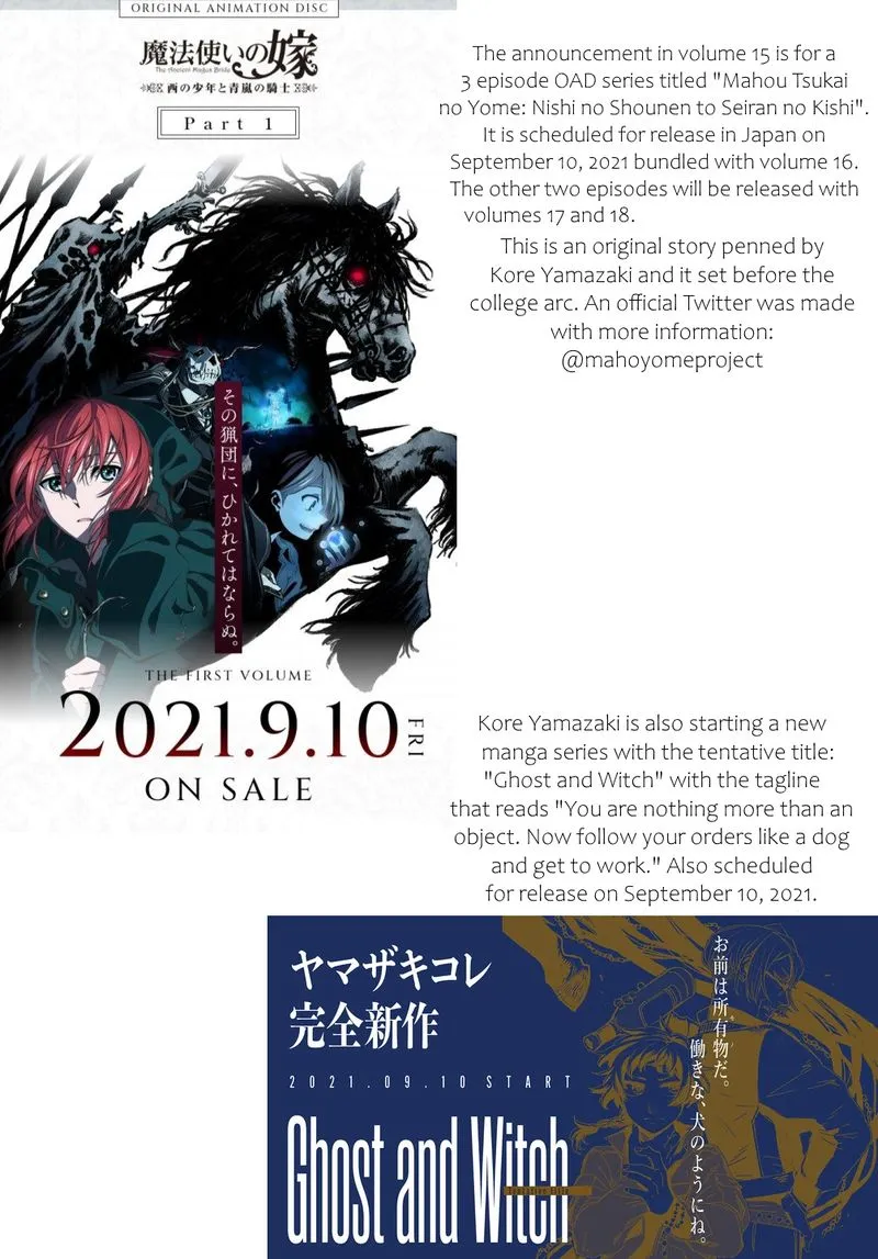 Read Mahou Tsukai No Yome EN Manga Online