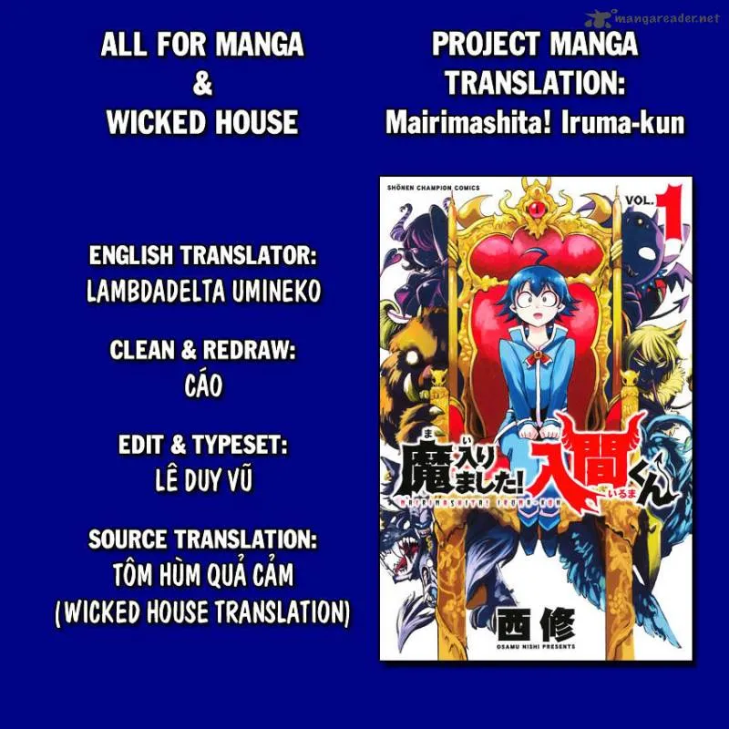 Read Mairimashita Iruma Kun EN Manga Online