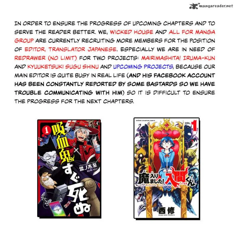 Read Mairimashita Iruma Kun EN Manga Online