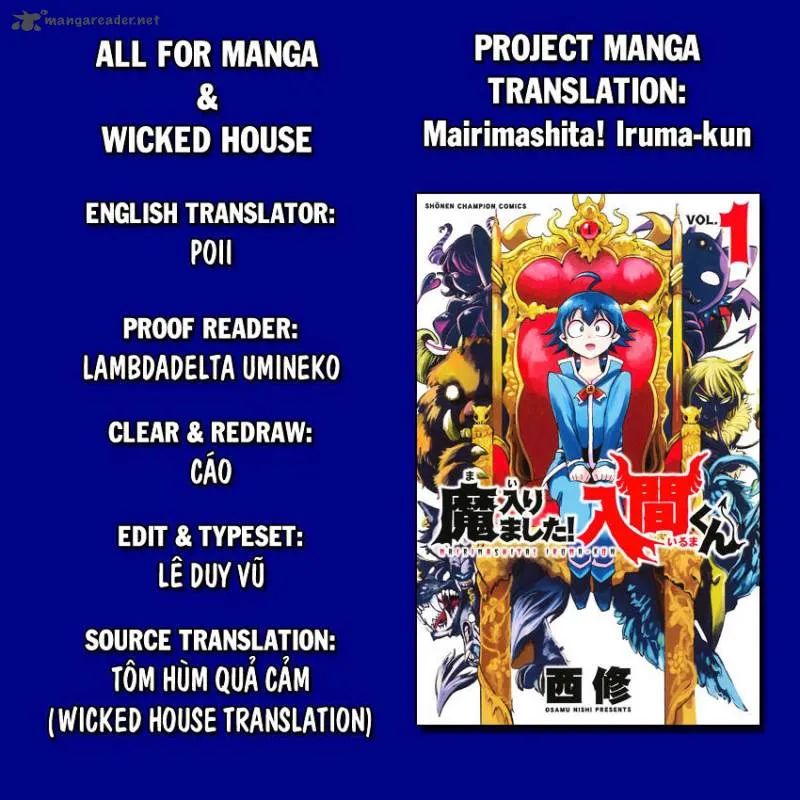 Read Mairimashita Iruma Kun EN Manga Online