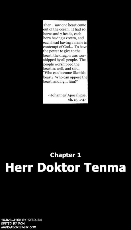 Read Monster EN Manga Online