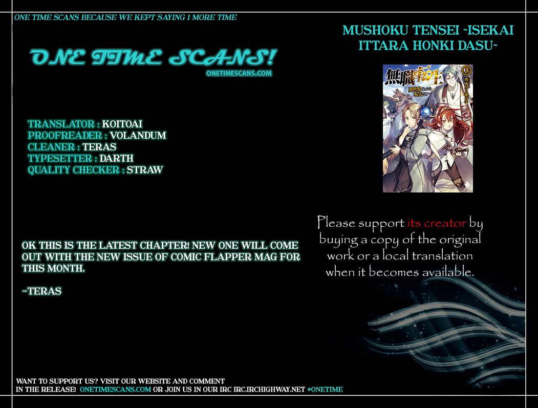 Read Mushoku Tensei - Isekai Ittara Honki Dasu EN Manga Online