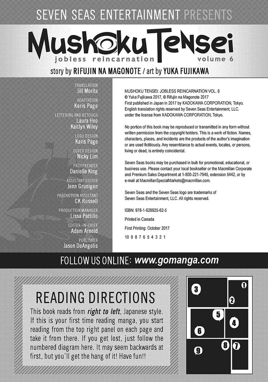 Read Mushoku Tensei - Isekai Ittara Honki Dasu EN Manga Online