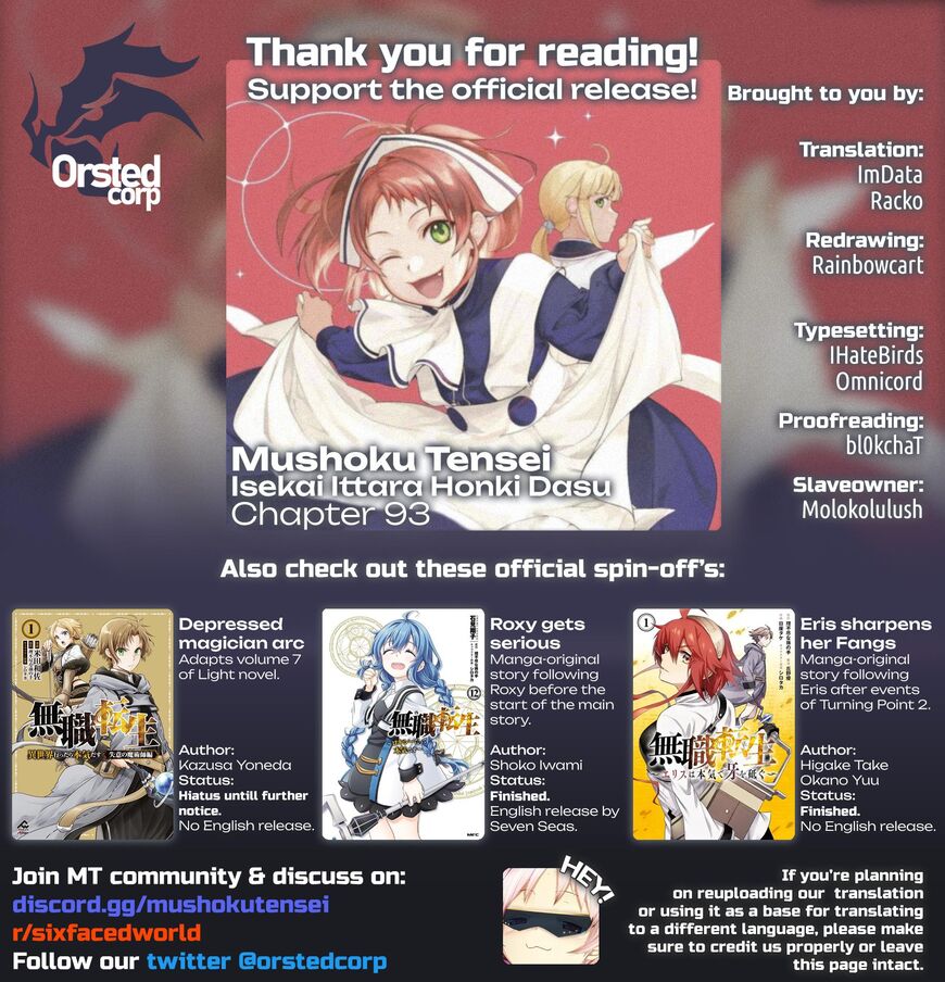 Read Mushoku Tensei - Isekai Ittara Honki Dasu EN Manga Online