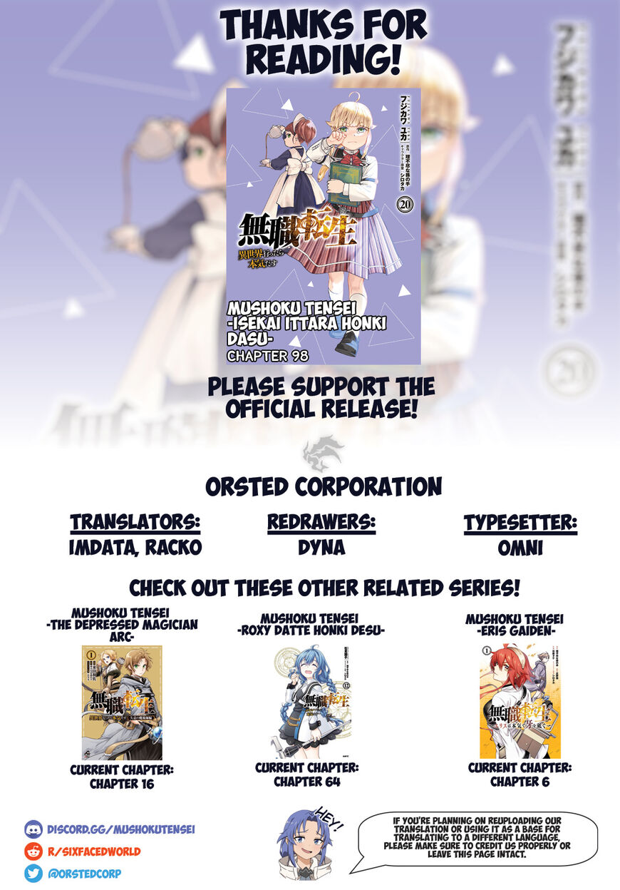 Read Mushoku Tensei - Isekai Ittara Honki Dasu EN Manga Online