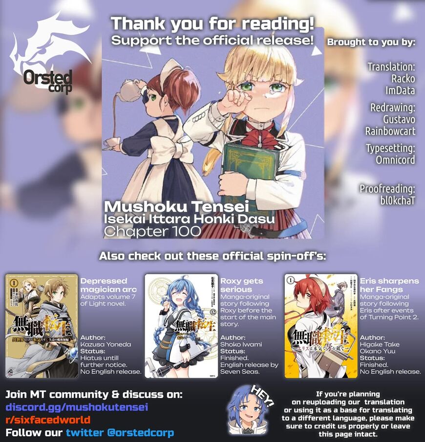 Read Mushoku Tensei - Isekai Ittara Honki Dasu EN Manga Online