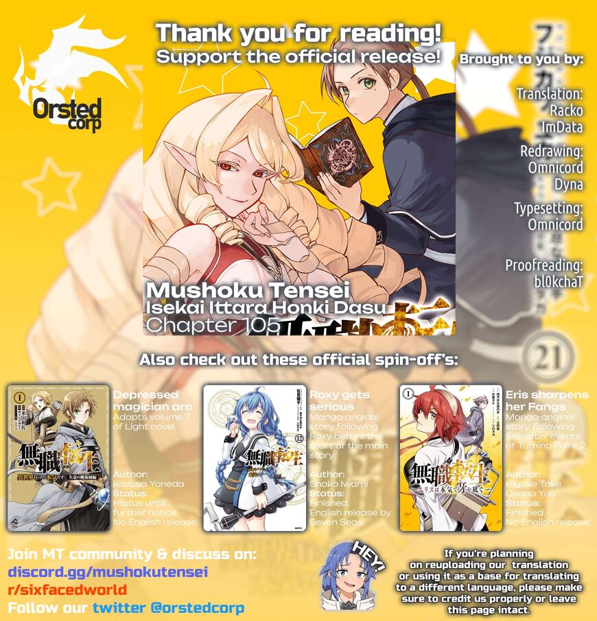 Read Mushoku Tensei - Isekai Ittara Honki Dasu EN Manga Online