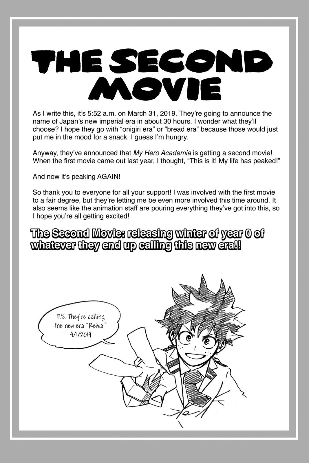 Read My Hero Academia EN Manga Online