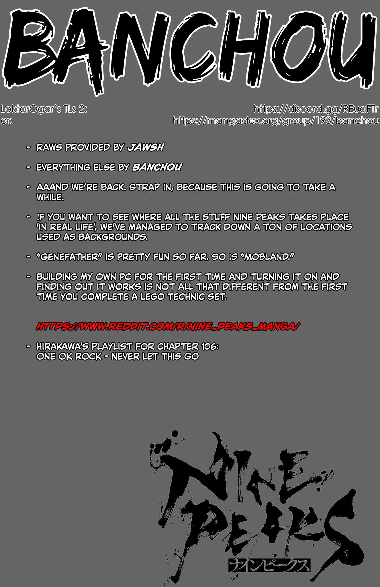 Read NINE PEAKS EN Manga Online
