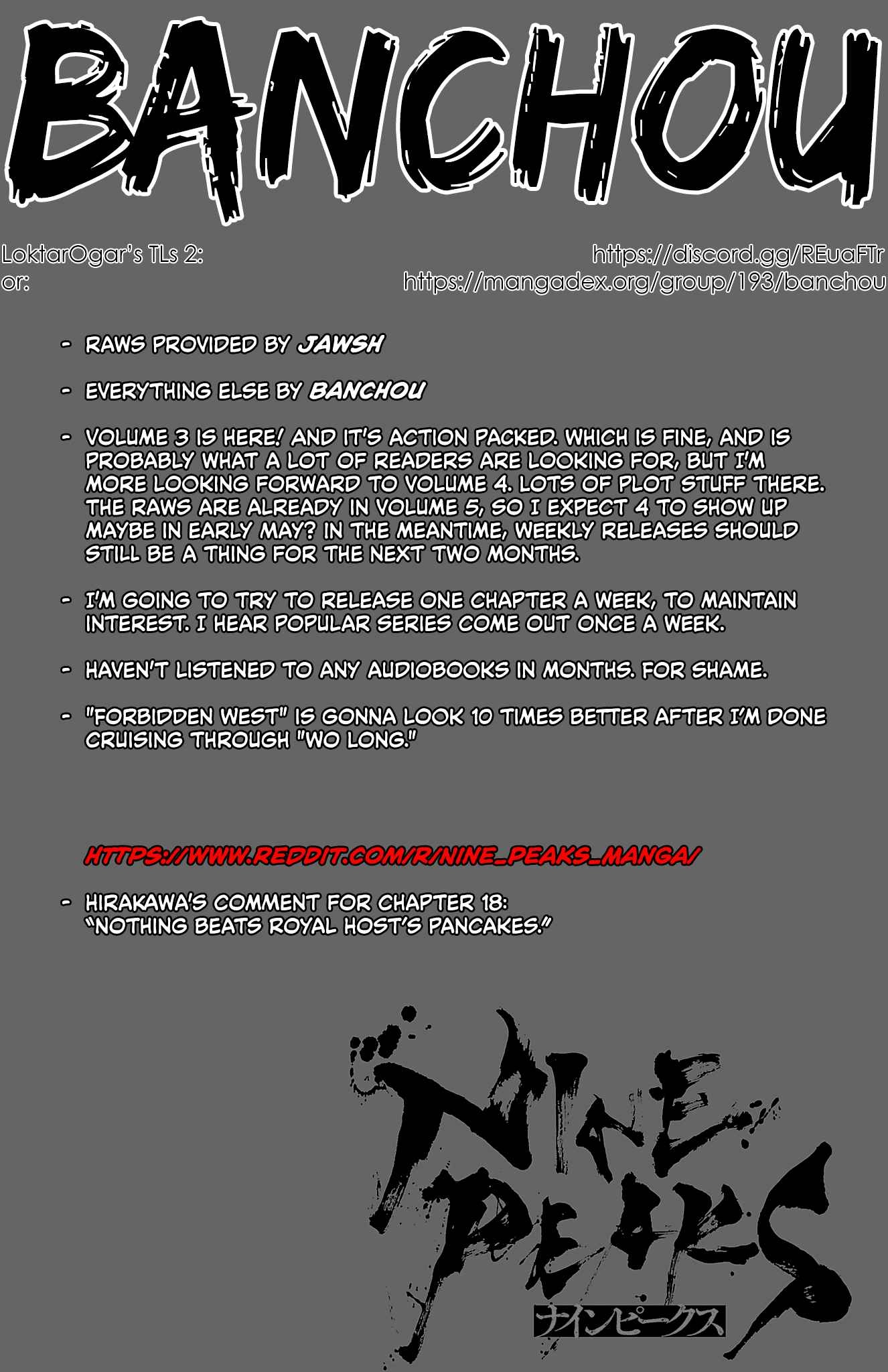 Read NINE PEAKS EN Manga Online