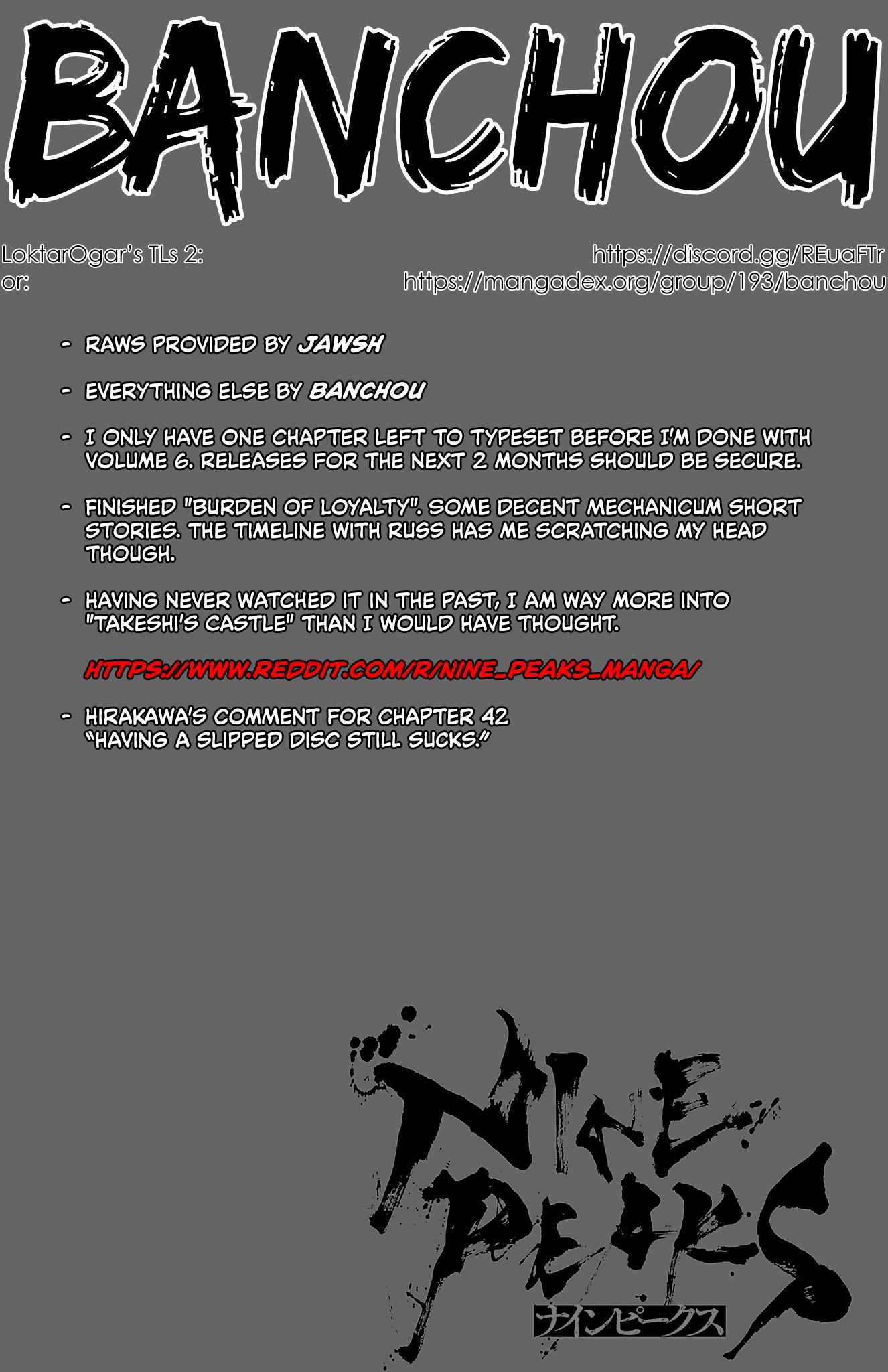 Read NINE PEAKS EN Manga Online