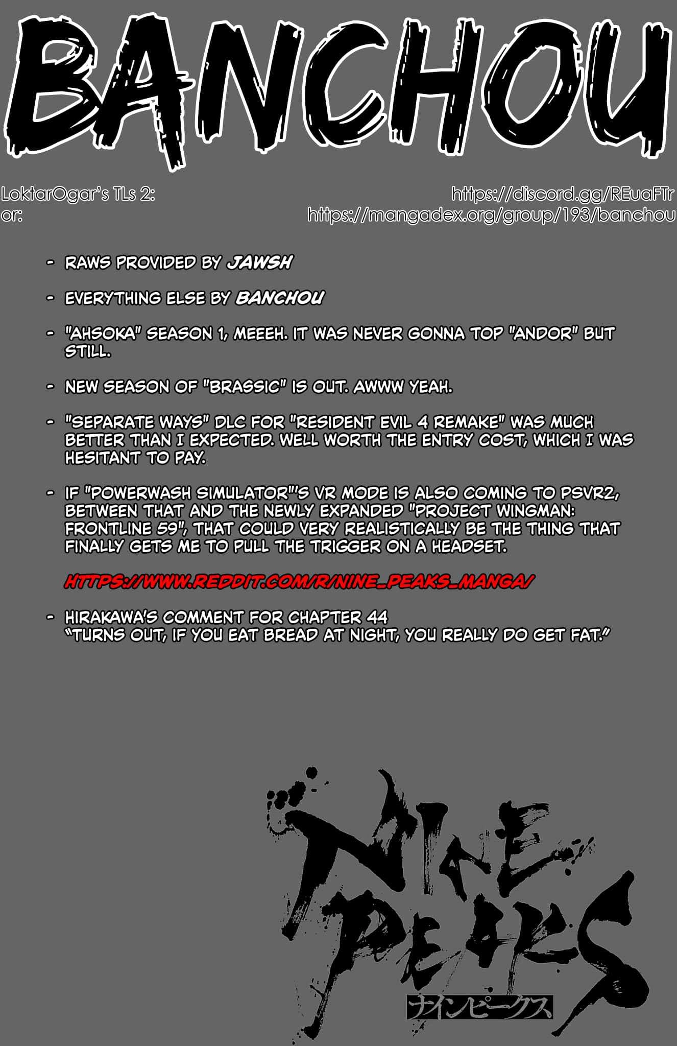 Read NINE PEAKS EN Manga Online
