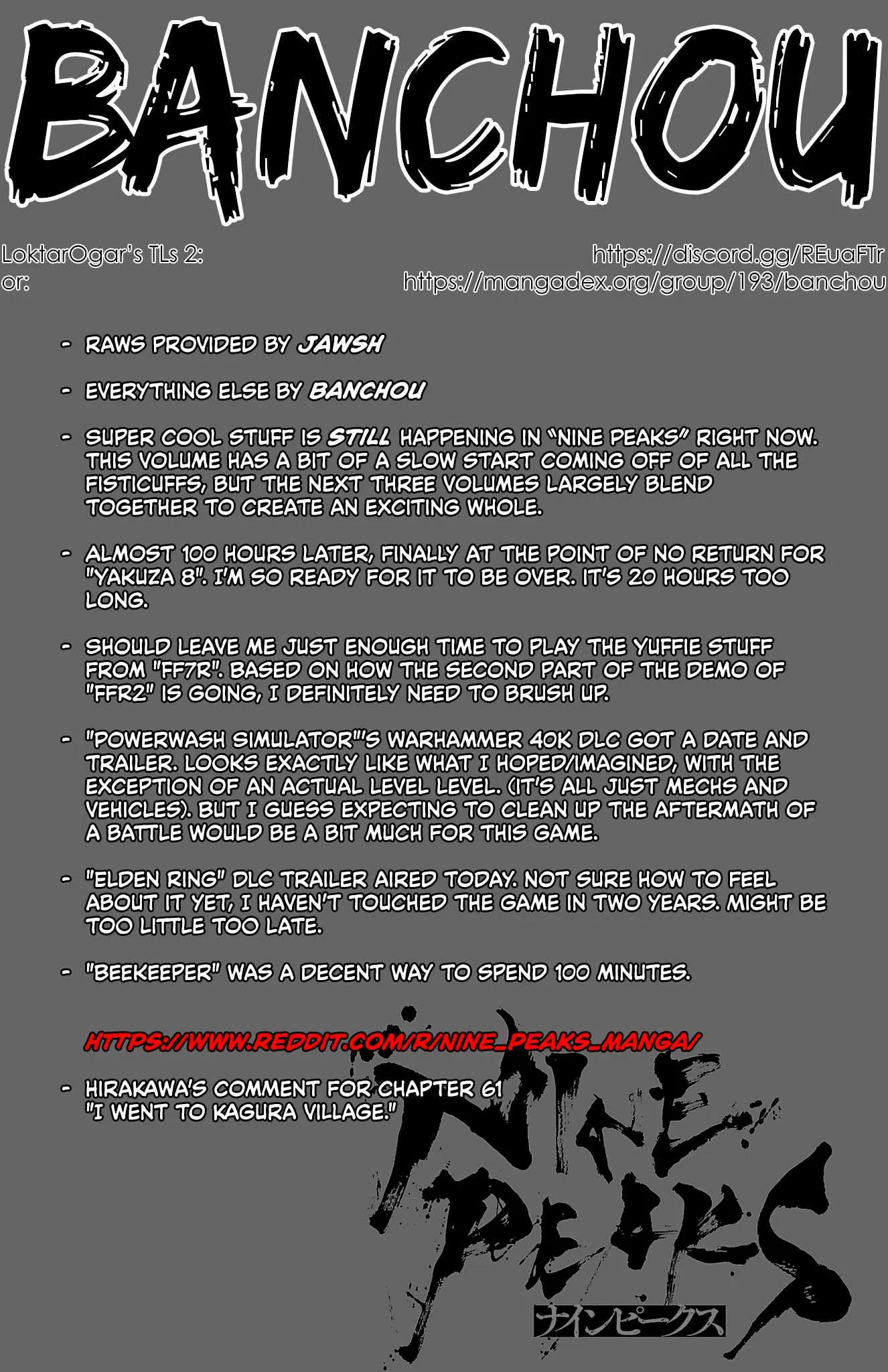 Read NINE PEAKS EN Manga Online