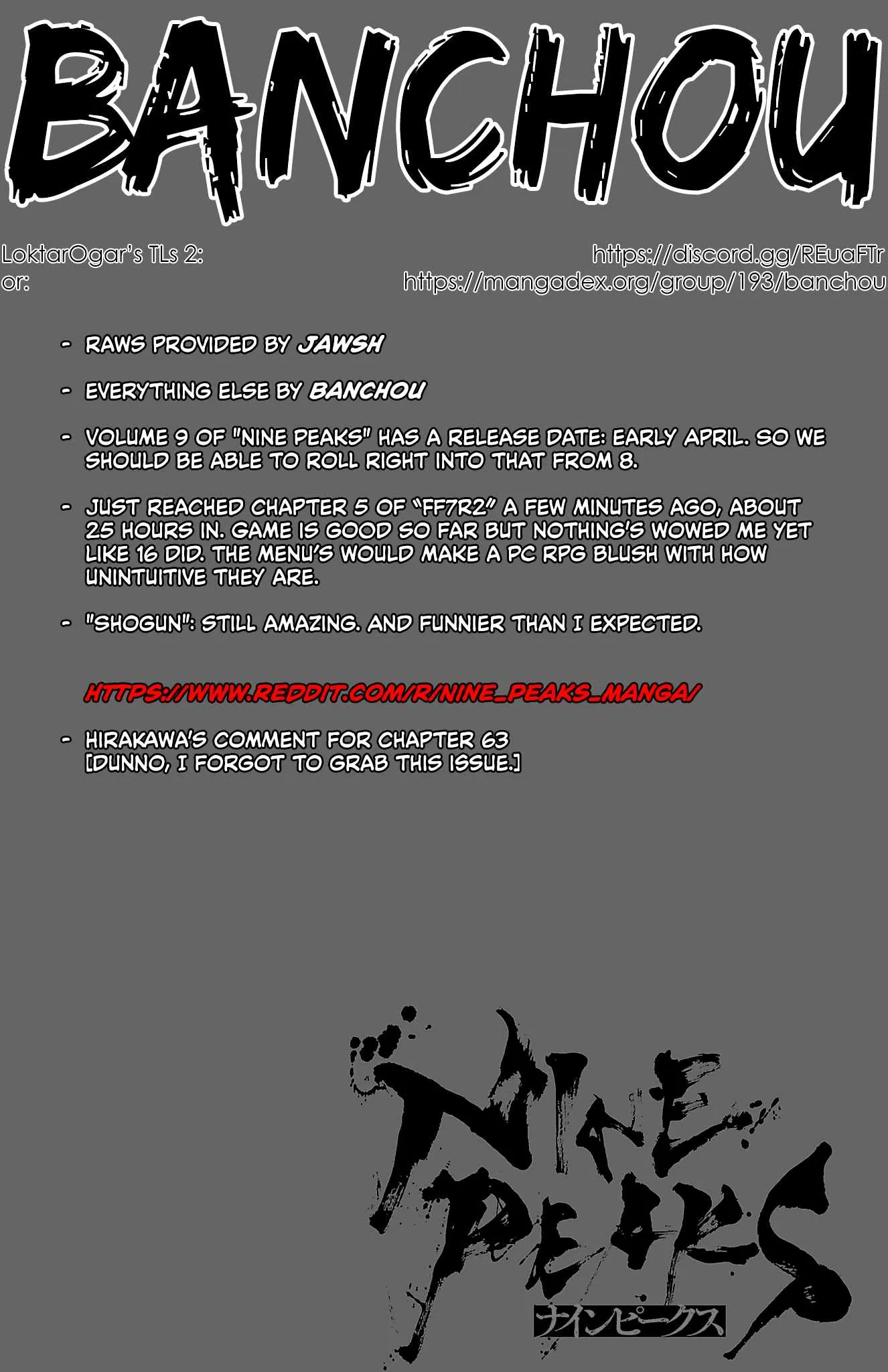 Read NINE PEAKS EN Manga Online