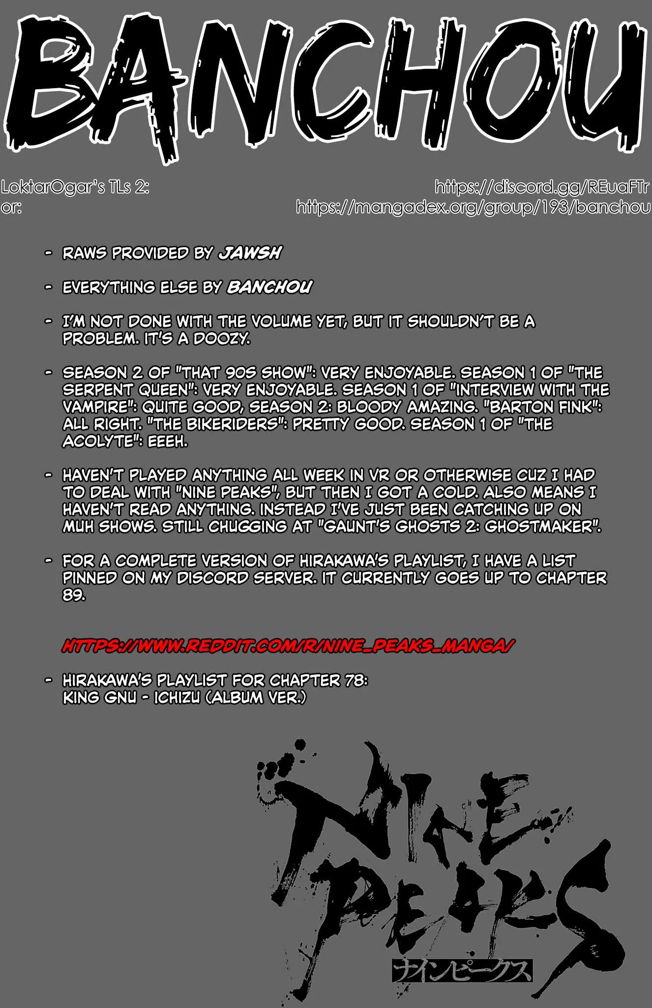 Read NINE PEAKS EN Manga Online