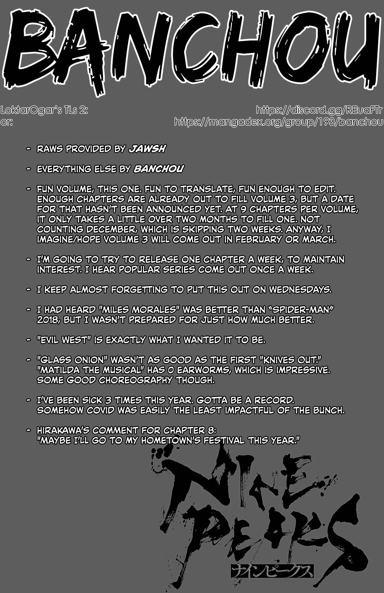 Read NINE PEAKS EN Manga Online