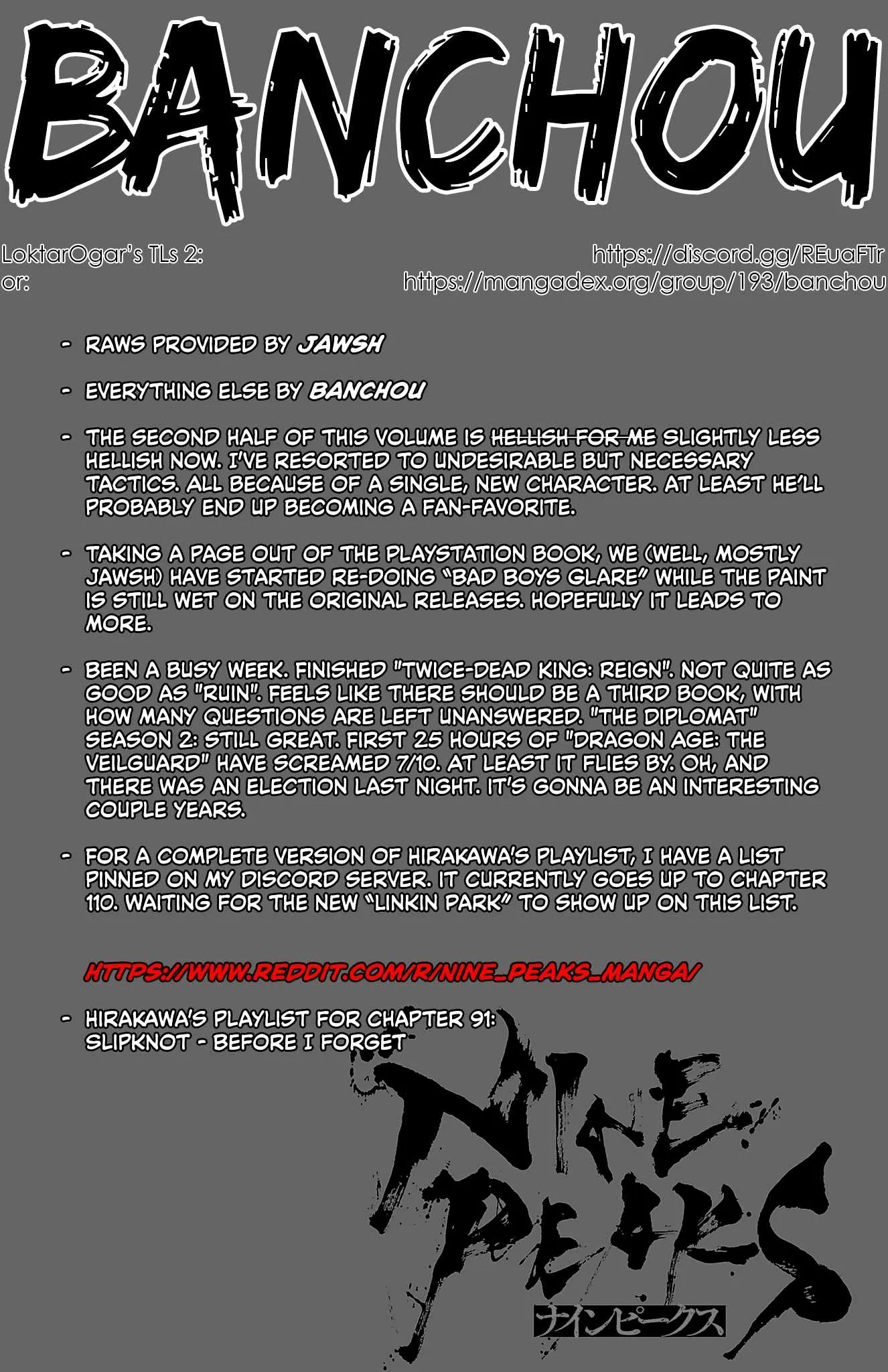 Read NINE PEAKS EN Manga Online