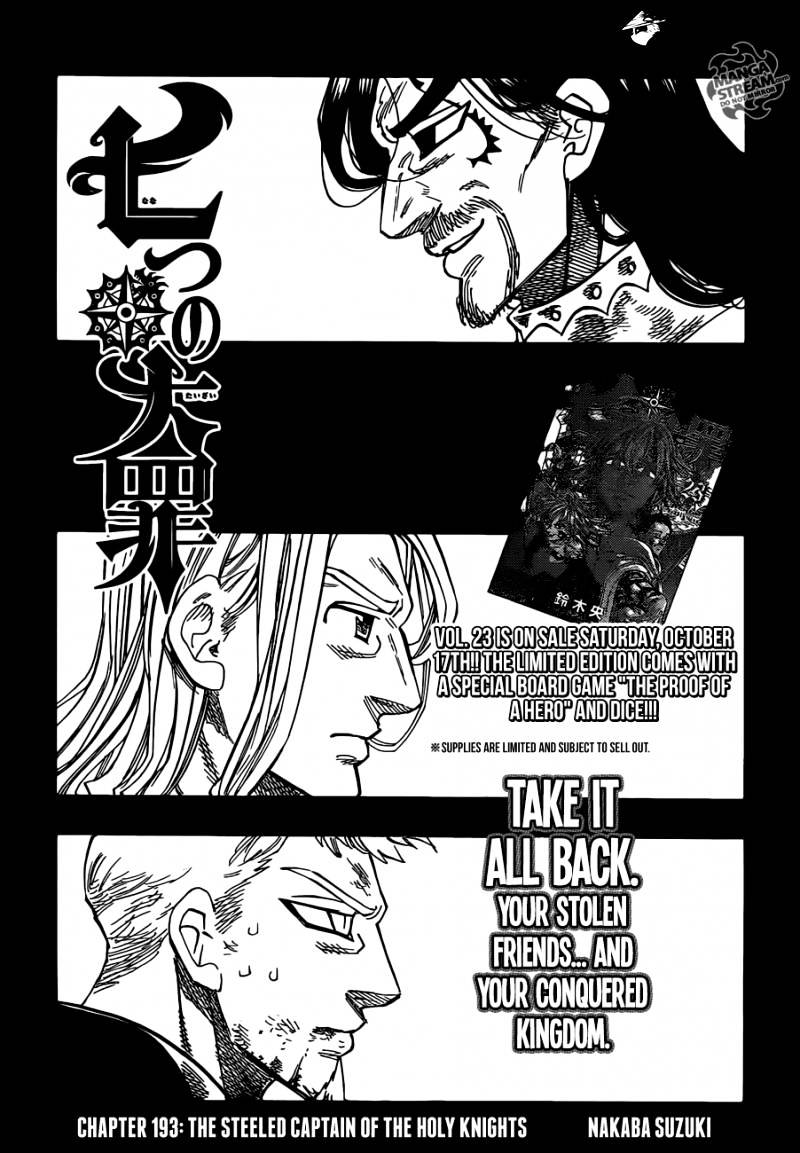 Read Nanatsu no Taizai EN Manga Online