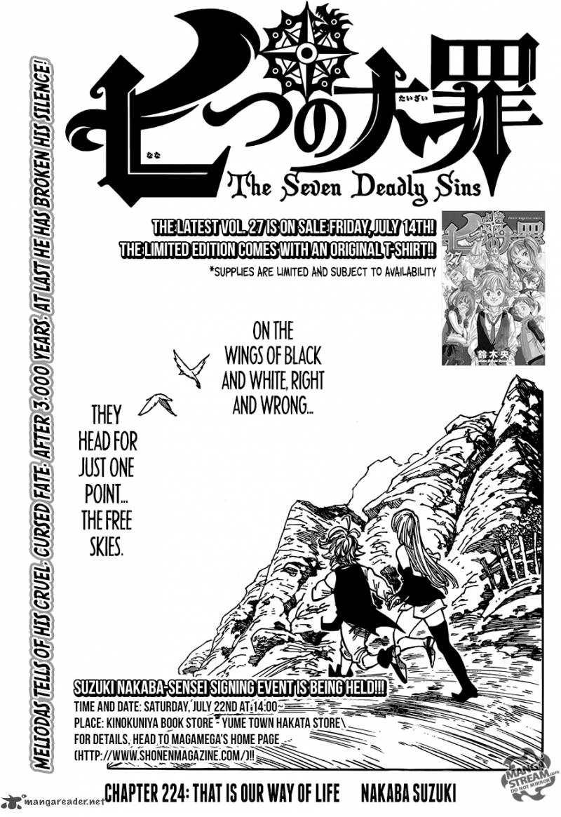 Read Nanatsu no Taizai EN Manga Online