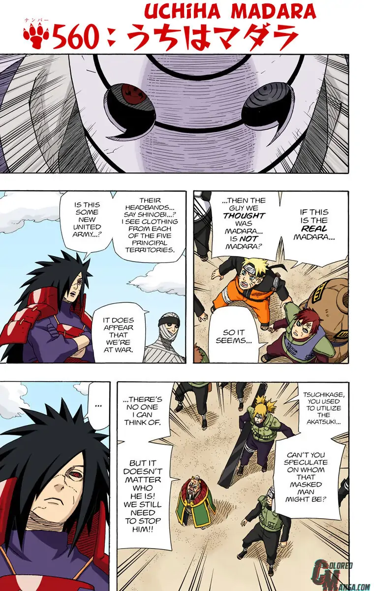 Read Naruto (Colored) EN Manga Online