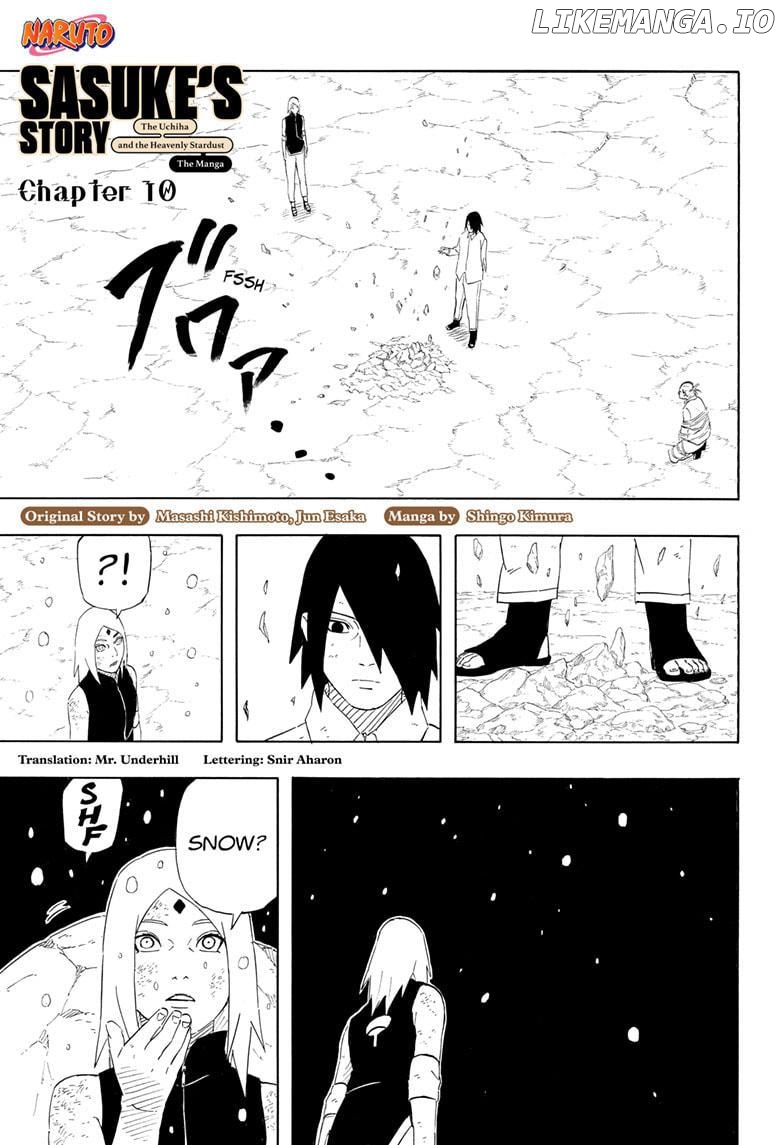 Read Naruto Sasuke's Story  The Uchiha and the Heavenly Stardust EN Manga Online