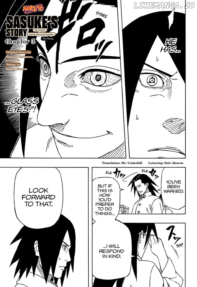 Read Naruto Sasuke's Story  The Uchiha and the Heavenly Stardust EN Manga Online