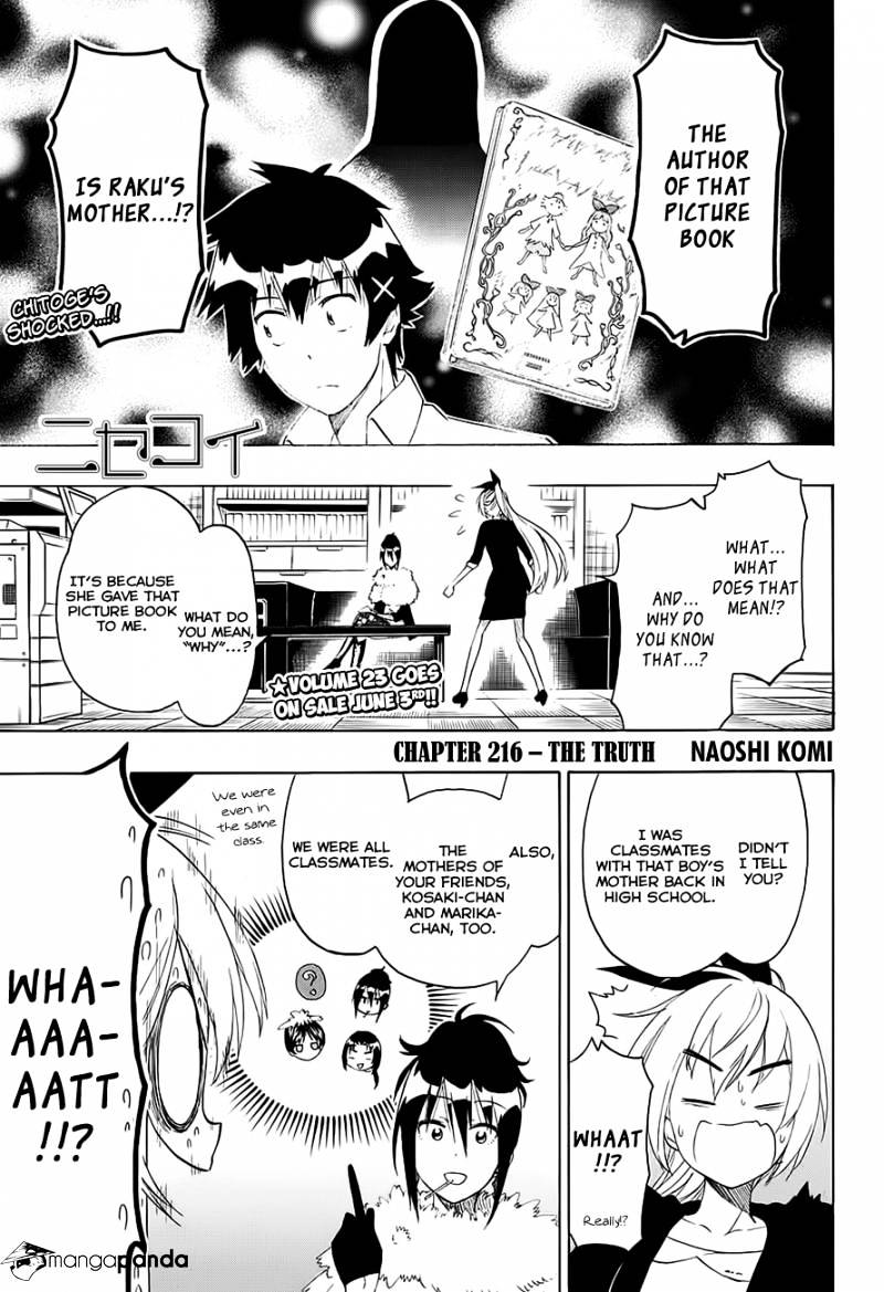 Read Nisekoi EN Manga Online