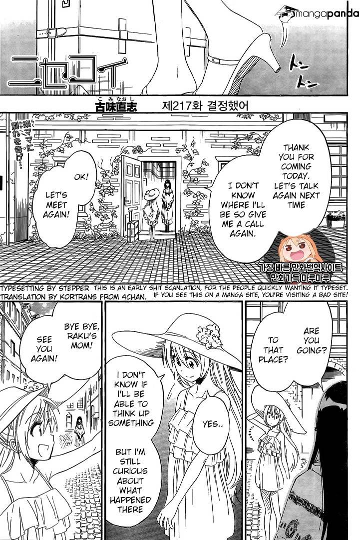 Read Nisekoi EN Manga Online